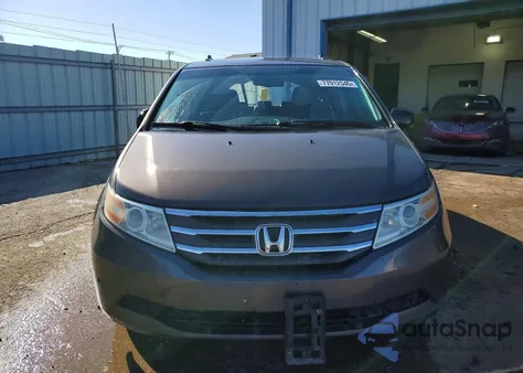 2012 Honda Odyssey Exl z USA, uszkodzony, nr VIN 5FNRL5H66CB057524